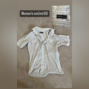 Sheplers vintage pearl snap small roses